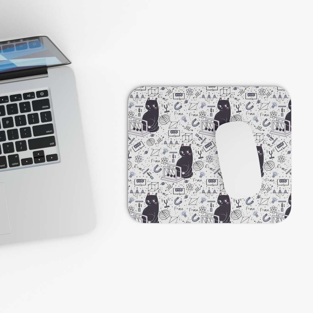 Allleftout Physics Cat Mouse Pad