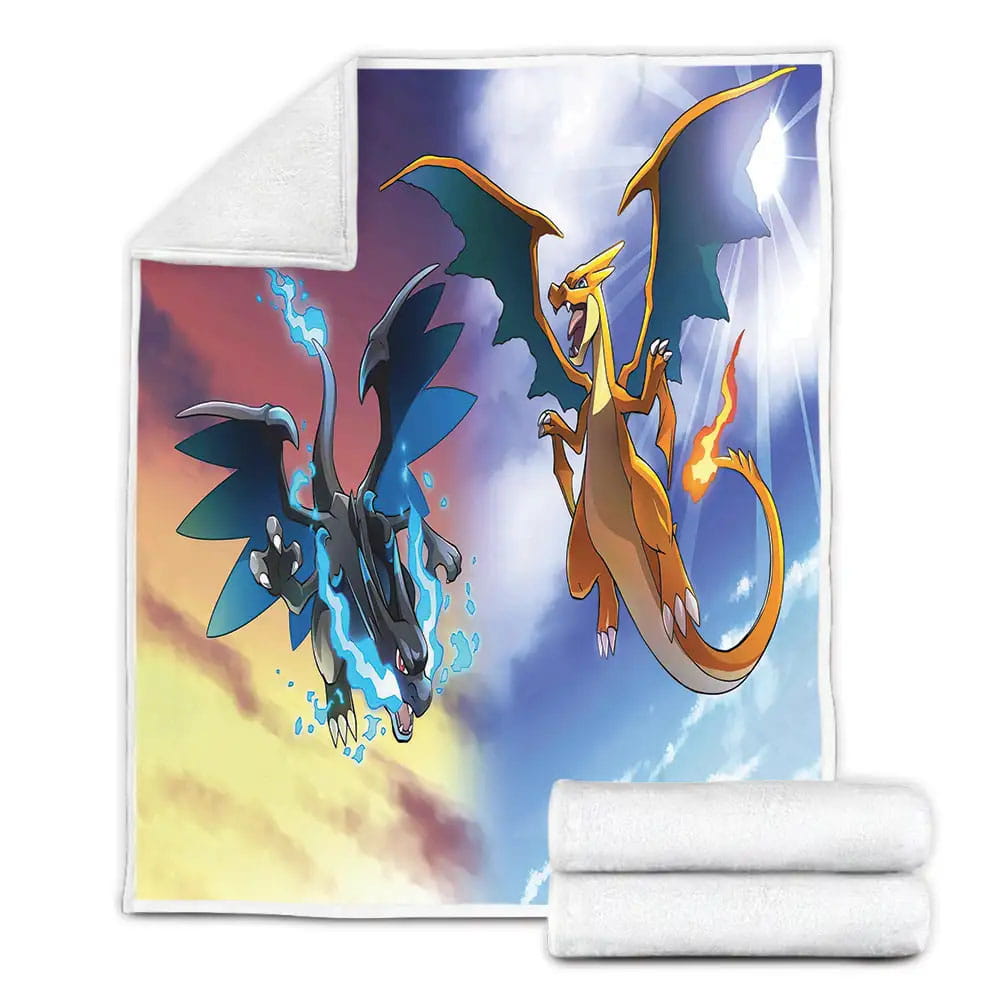Pokemon Go Fleece Blanket Gift For Wife Husband Besties