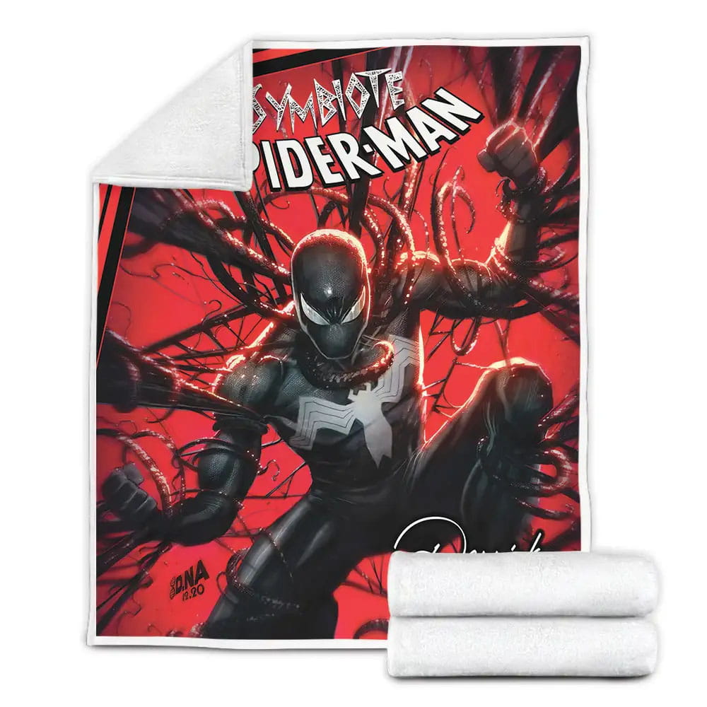Spider Man Fleece Blanket Gift For Wife Husband Besties