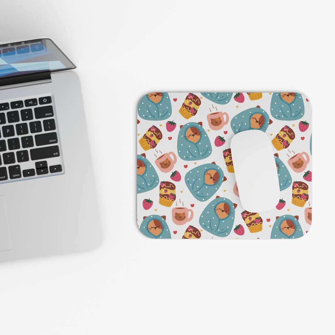 Allleftout Blanket Cat Mouse Pad