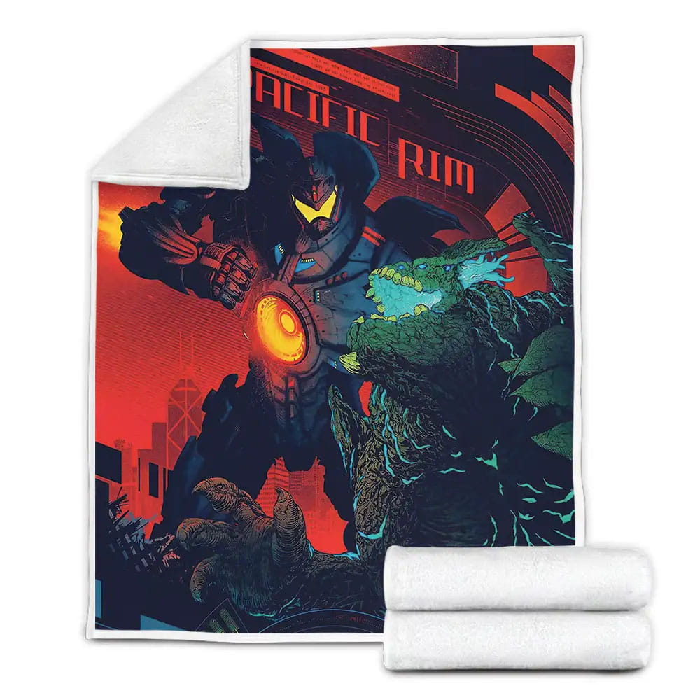 Pacific Rim Movie Art Fleece Blanket Perfect 