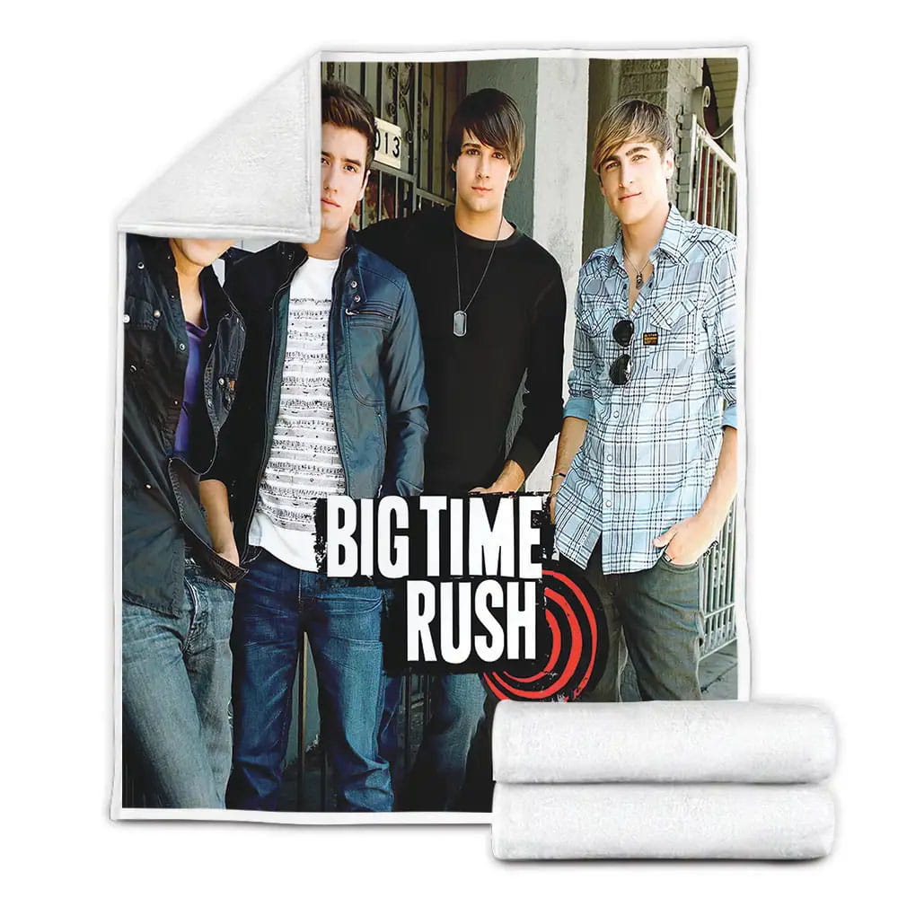 Big Time Rush Season Fleece Blanket Perfect 