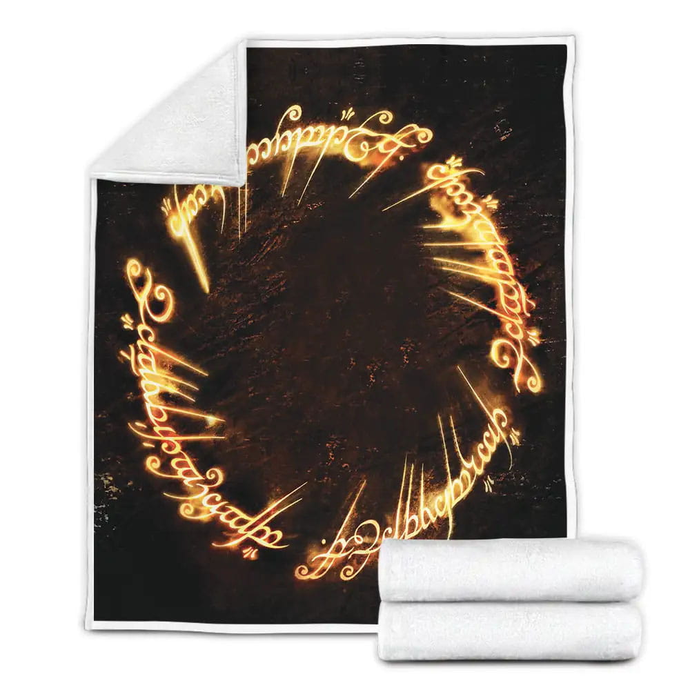 The Lord Of The Rings Fleece Blanket Perfect 