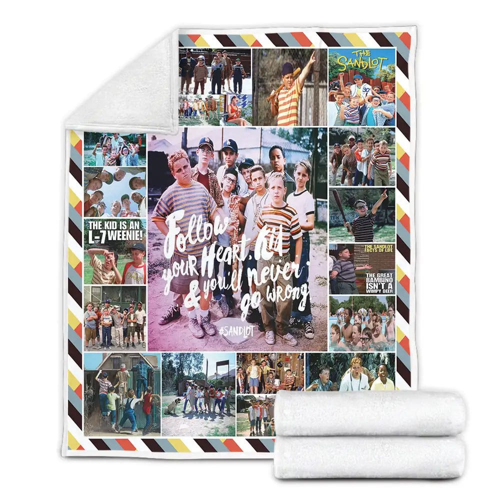 The Sandlot Fleece Blanket Gift For Wife Husband Besties