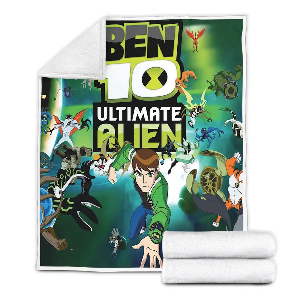 Ben 10 Ultimate Alien Fleece Blanket Perfect 