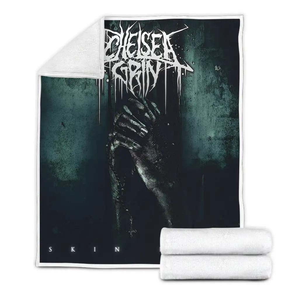 Chelsea Grin Band Hands Fleece Blanket Perfect 