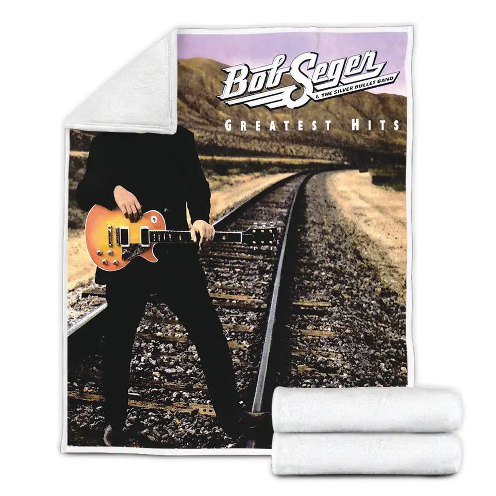 Bob Seger Greatest Hits Fleece Blanket Perfect 