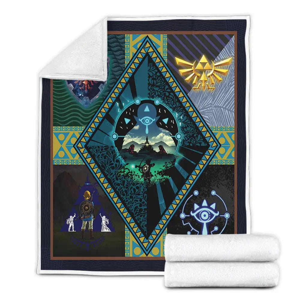 The Legend Of Zelda 3D Fleece Blanket Perfect 