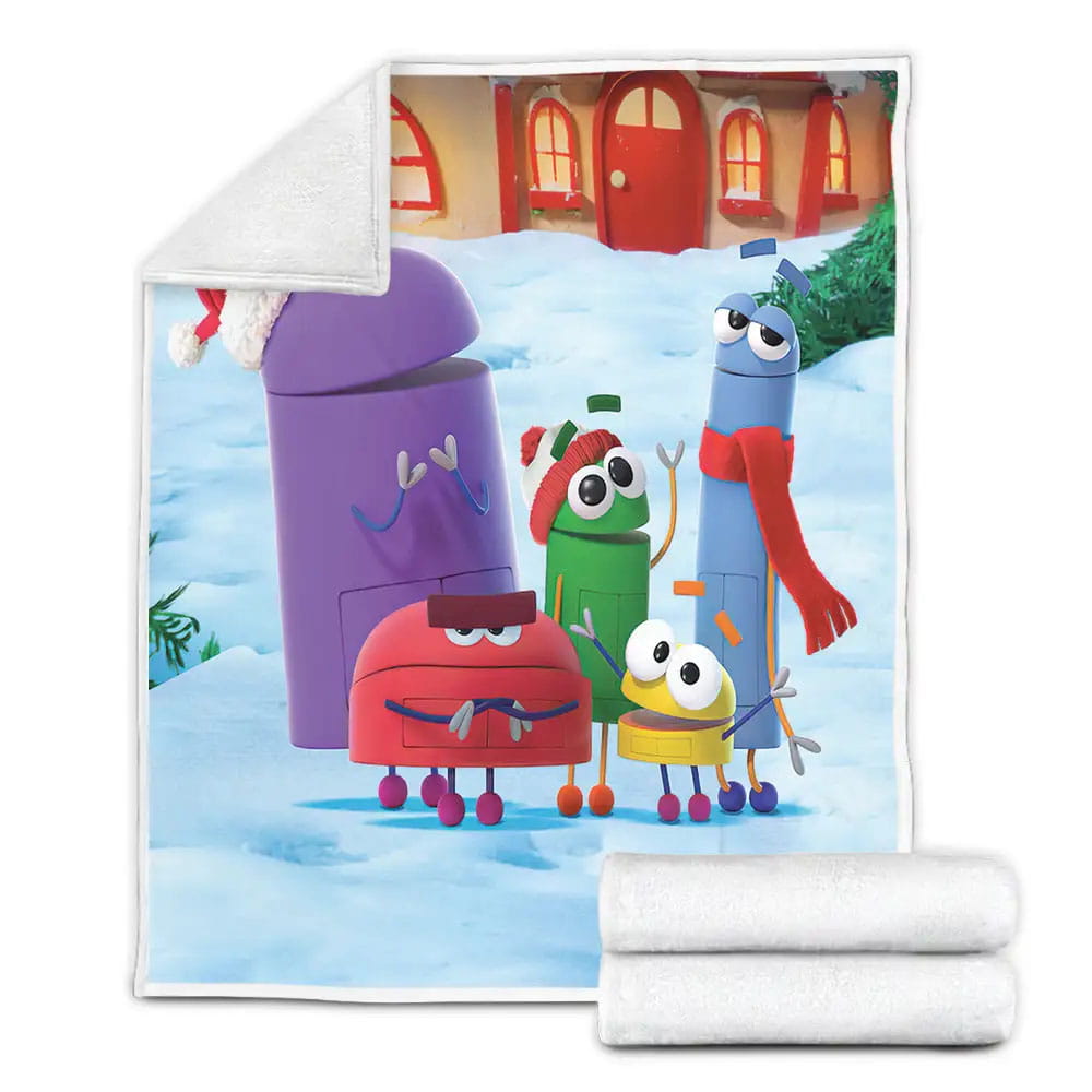 Numberblocks Fleece Blanket Gift For Wife Husband Besties