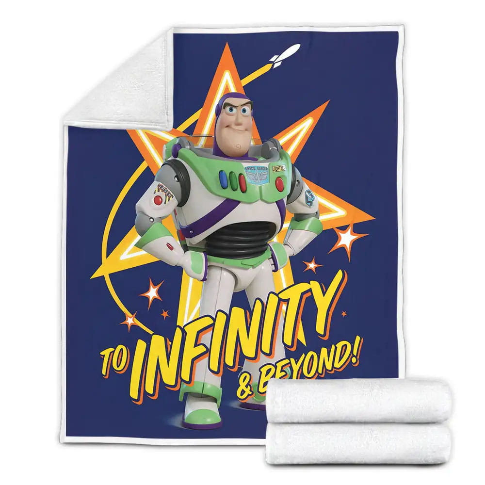 Buzz Lightyear Toy Story Fleece Blanket Perfect 