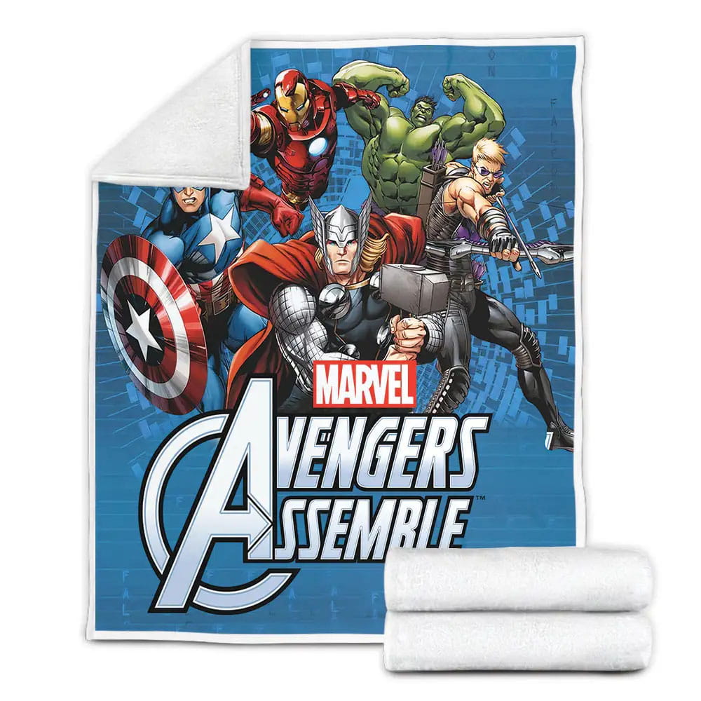 Marvel Avengers Assemble Fleece Blanket Perfect 