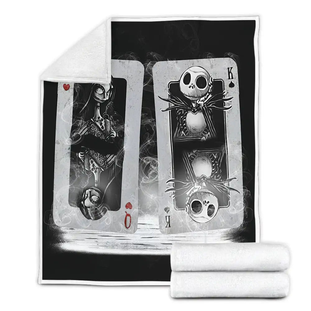 Jack Skellington Sally Fleece Blanket Perfect 