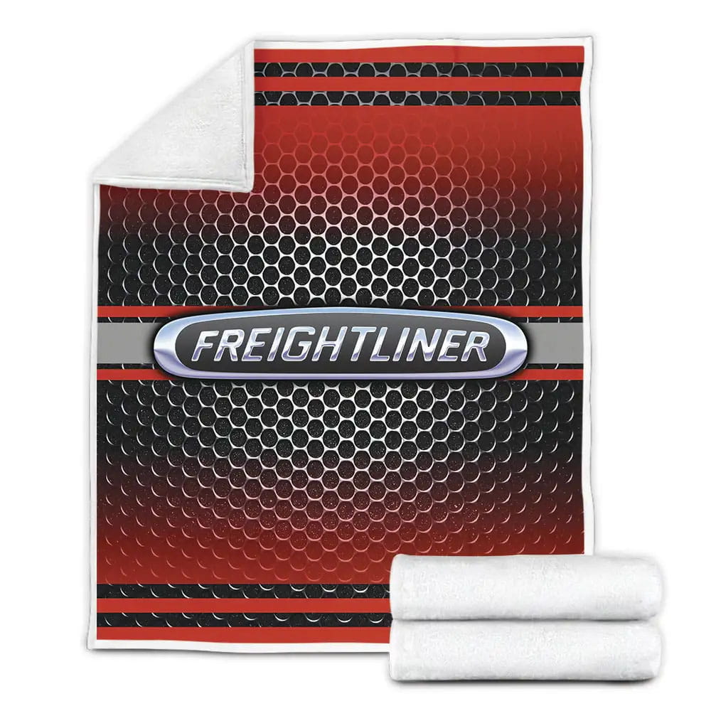 Freightliner Fleece Blanket Gift For Wife Husband Besties