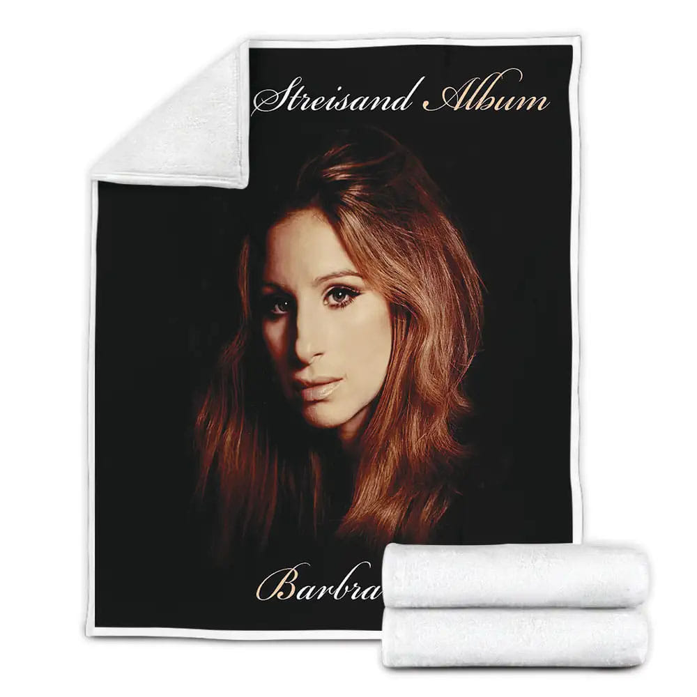 Barbra Streisand Album Fleece Blanket Perfect 
