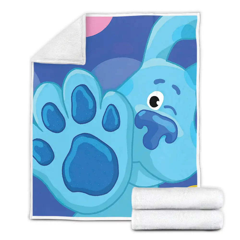 Blues Clues Fleece Blanket Gift For Wife Husband Besties