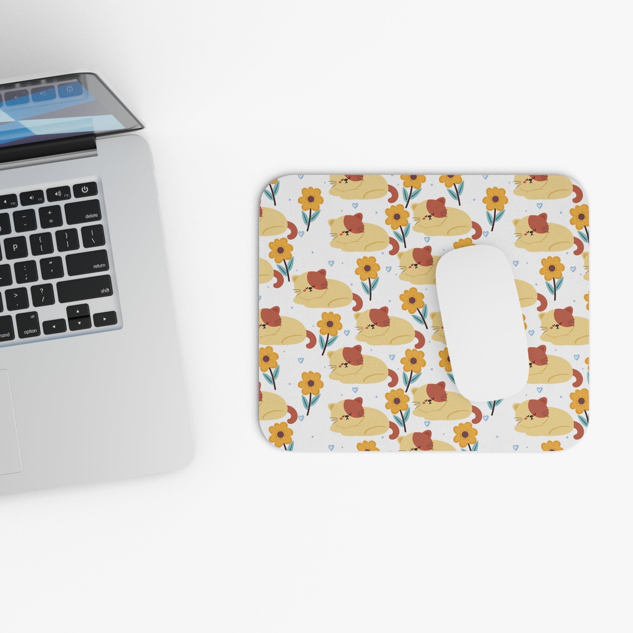 Allleftout Paws And Petals Mouse Pad