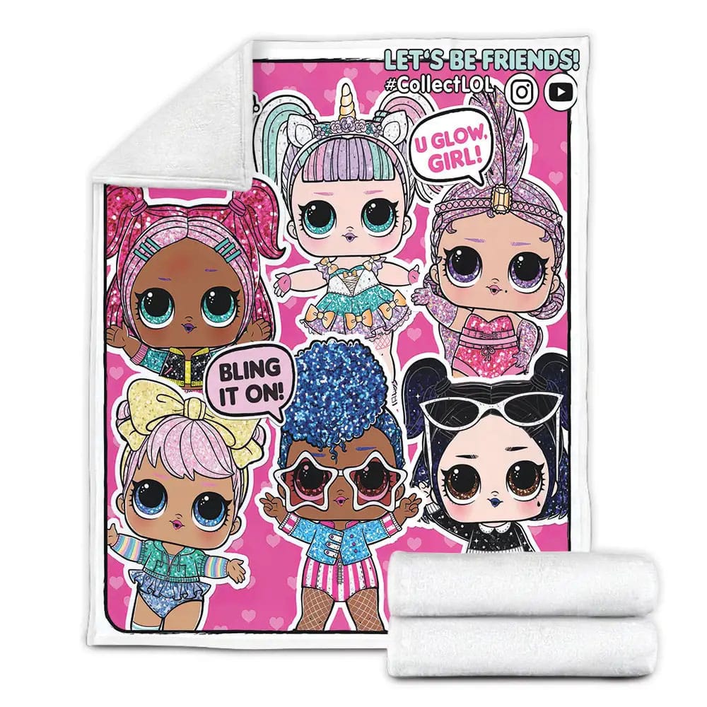 Lol Surprise! Bling It On Fleece Blanket Perfect 