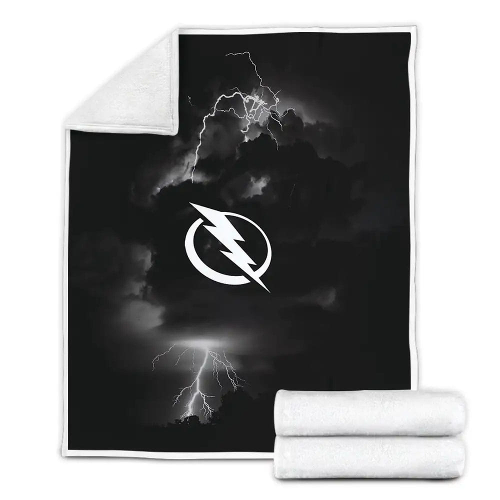 NHL Tampa Bay Lightning Fleece Blanket Perfect 