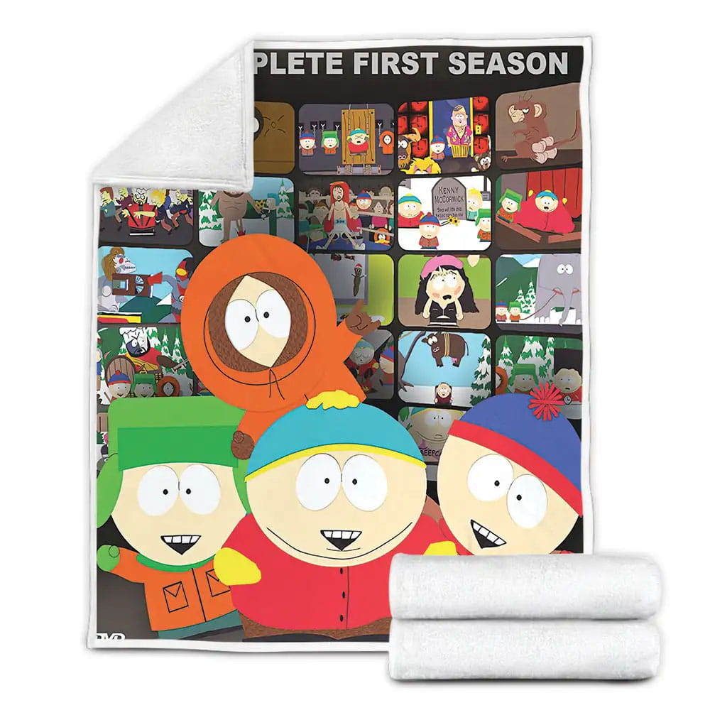South Park Movie Poster Fleece Blanket Perfect 