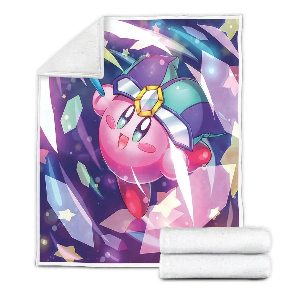 Kirby Magical Fleece Blanket Gift For Wife Husband Besties