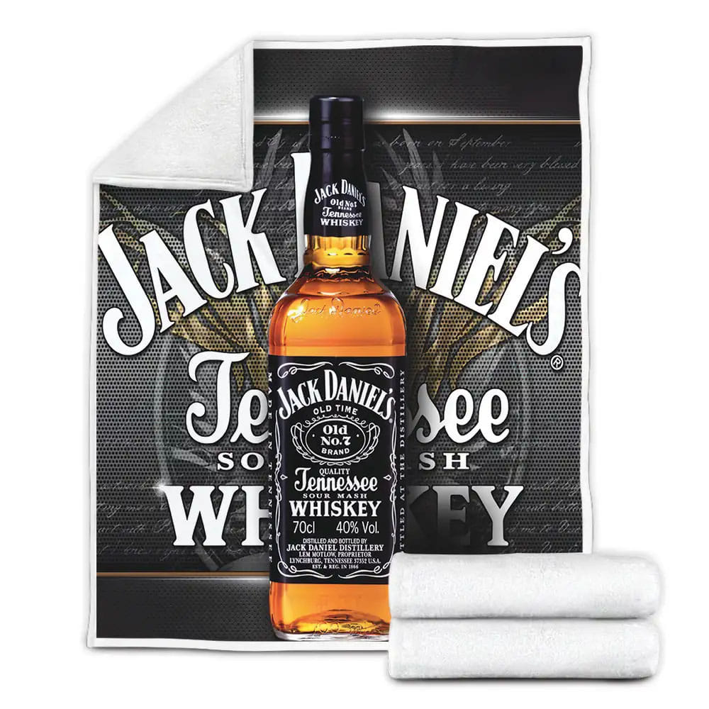 Jack Daniels Tennessee Fleece Blanket Perfect 