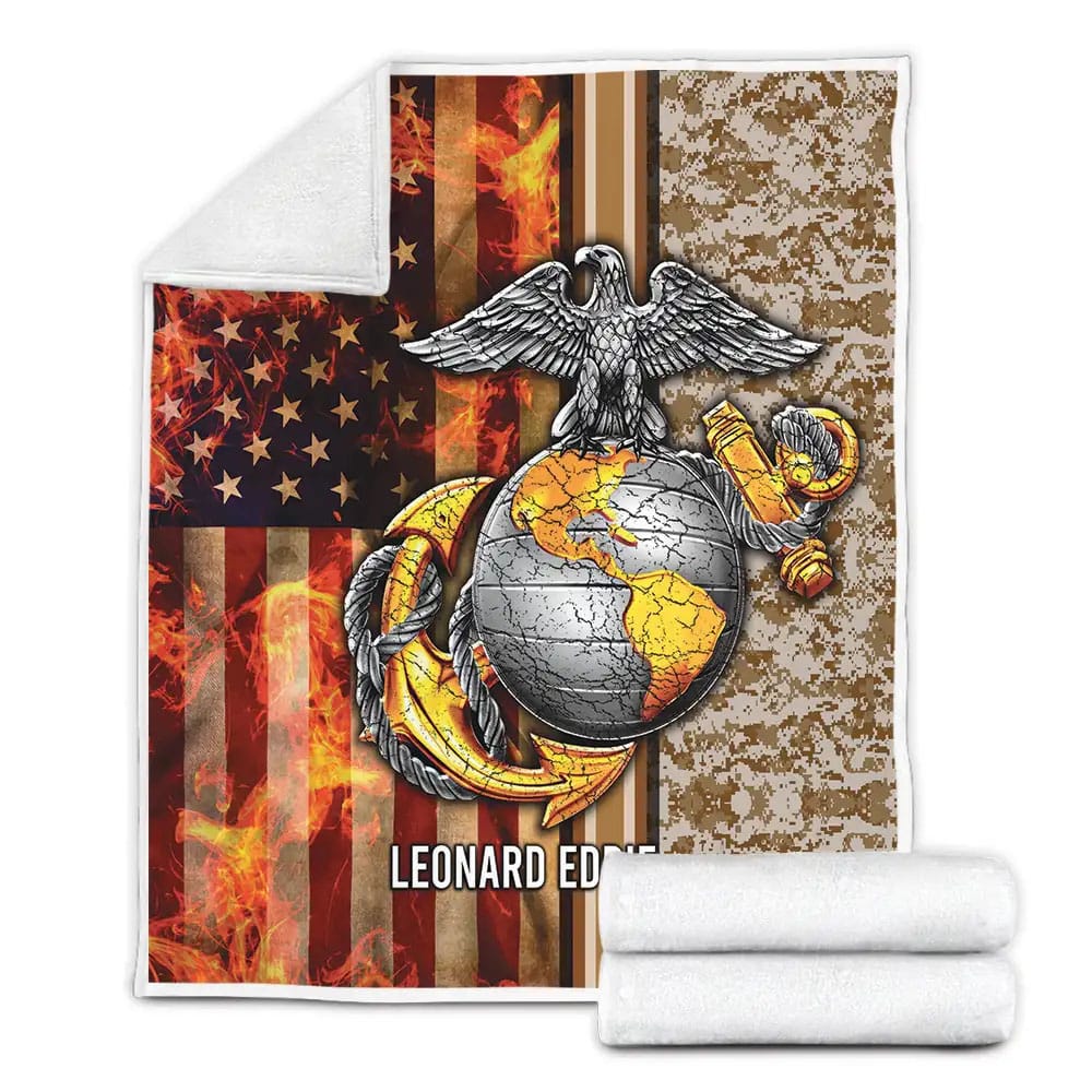 Leonard Eddie Fleece Blanket Gift For Wife Husband Besties