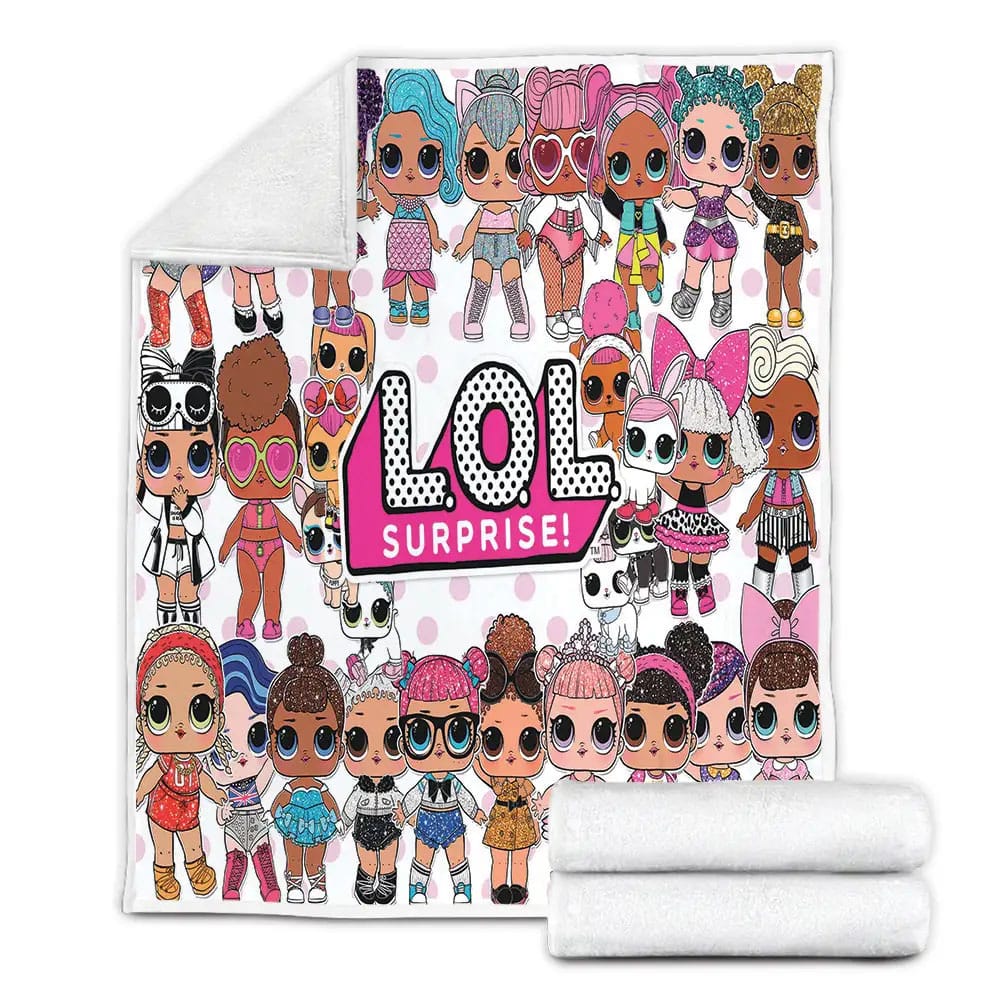 LOL Surprise! Fleece Blanket Gift For Wife Husband Besties