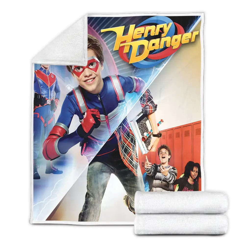 Henry Danger Movie Poster Fleece Blanket Perfect 