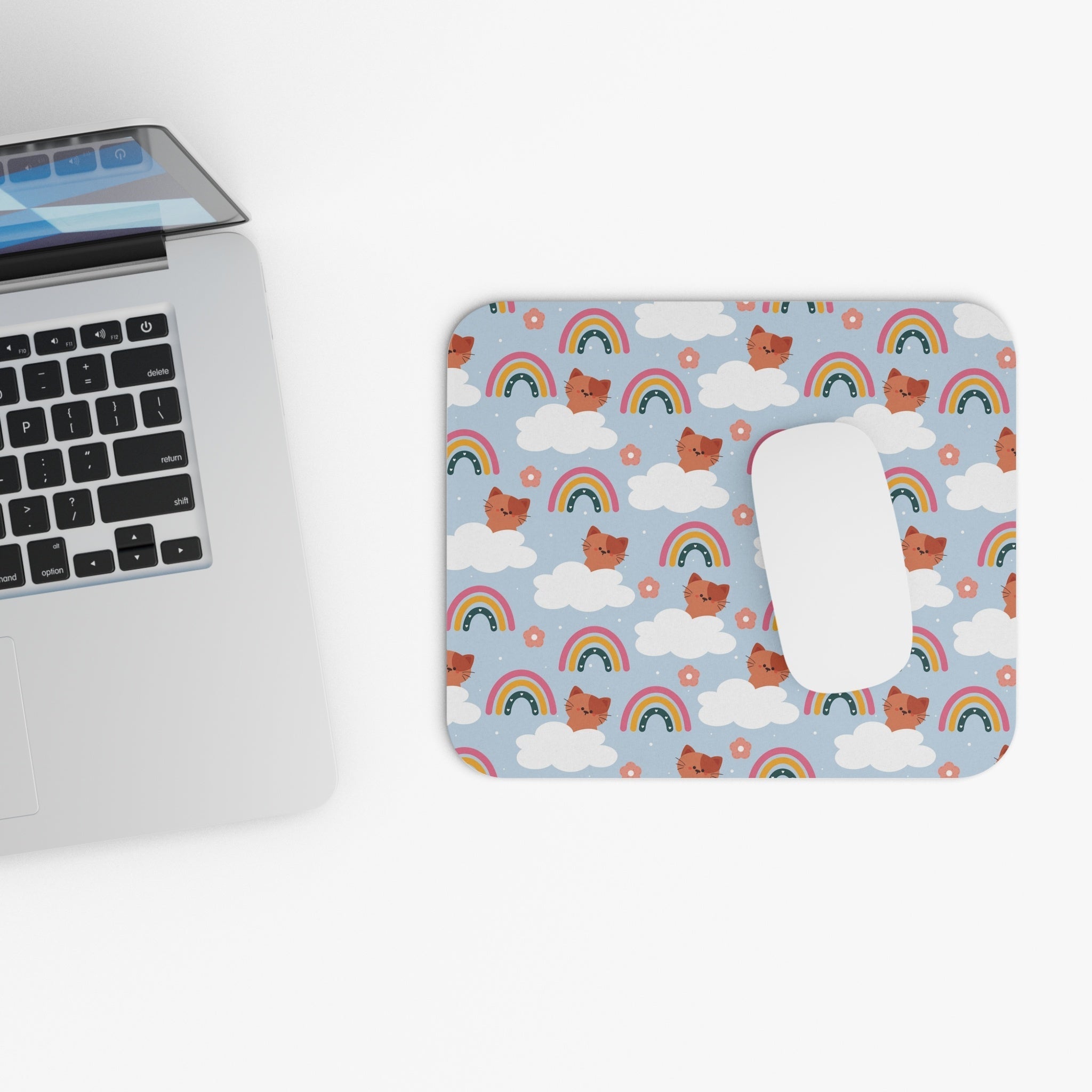 Allleftout Kitties In The Clouds Mouse Pad