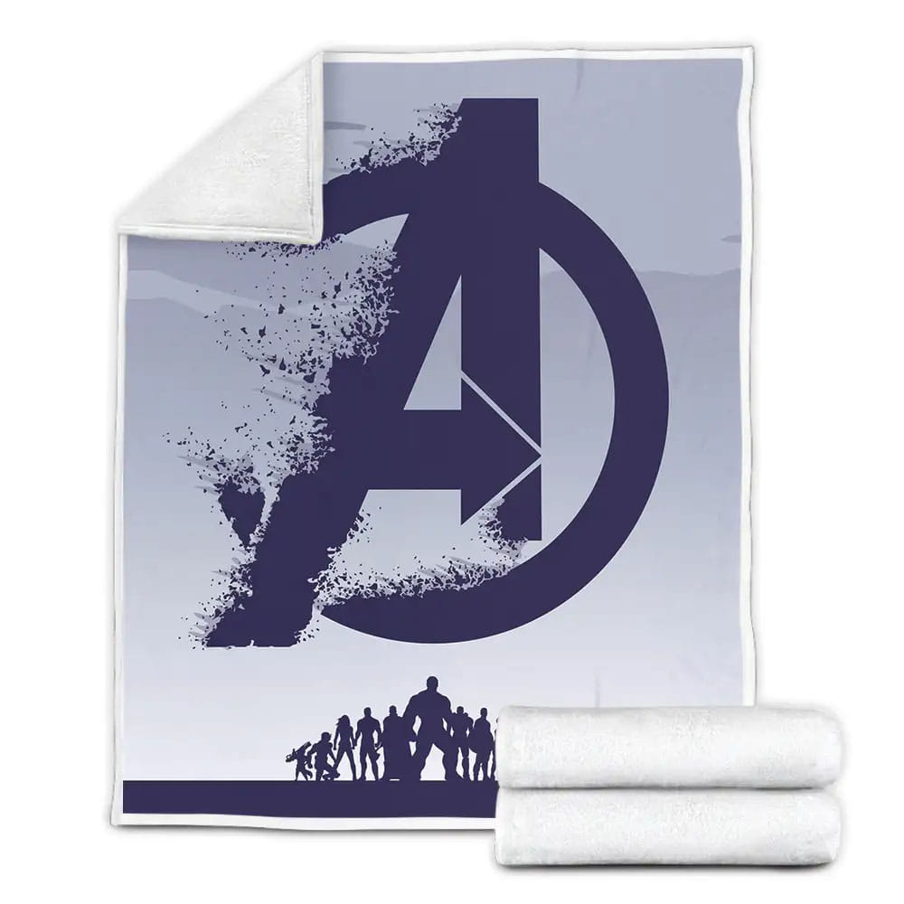 Avengers Endgame Fleece Blanket Gift For Wife Husband Besties