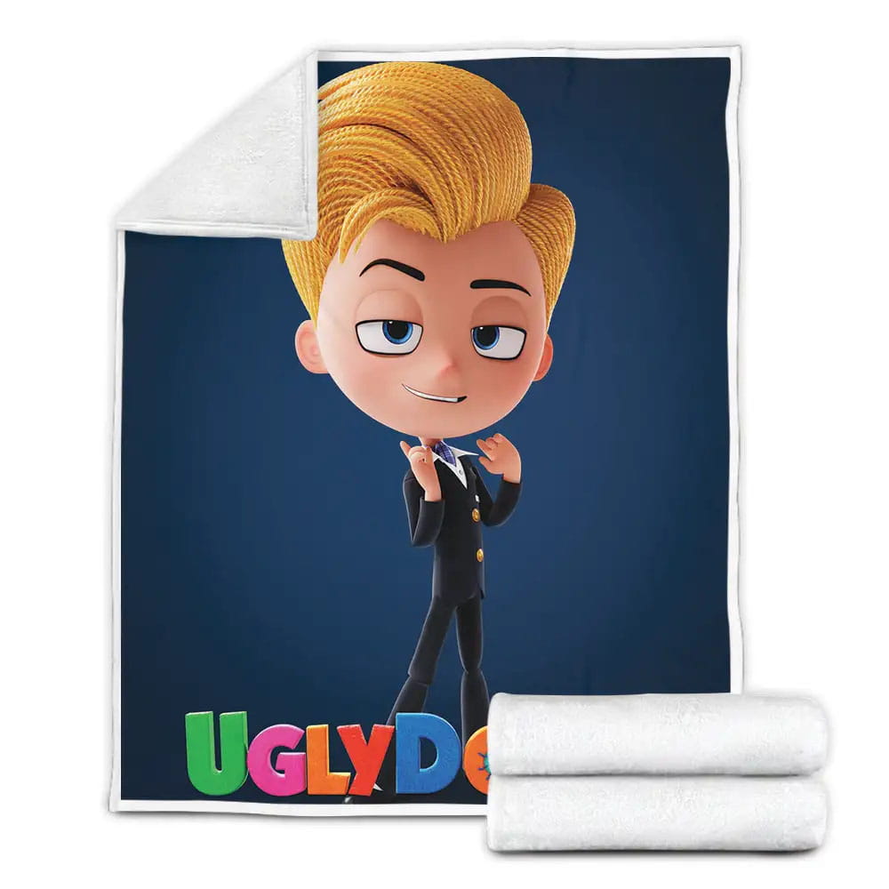 Ugly Dolls Lou Solo Poster Fleece Blanket Perfect 