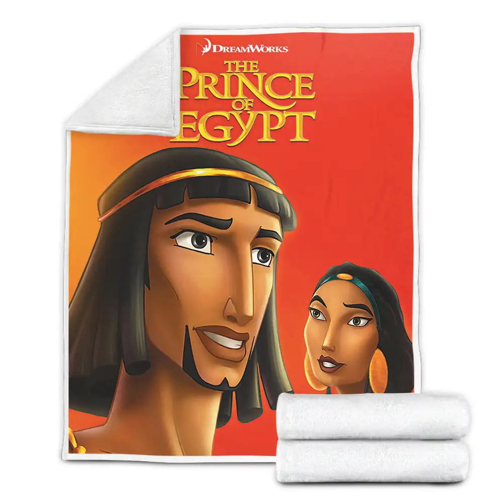 The Prince Of Egypt Poster Fleece Blanket Perfect 