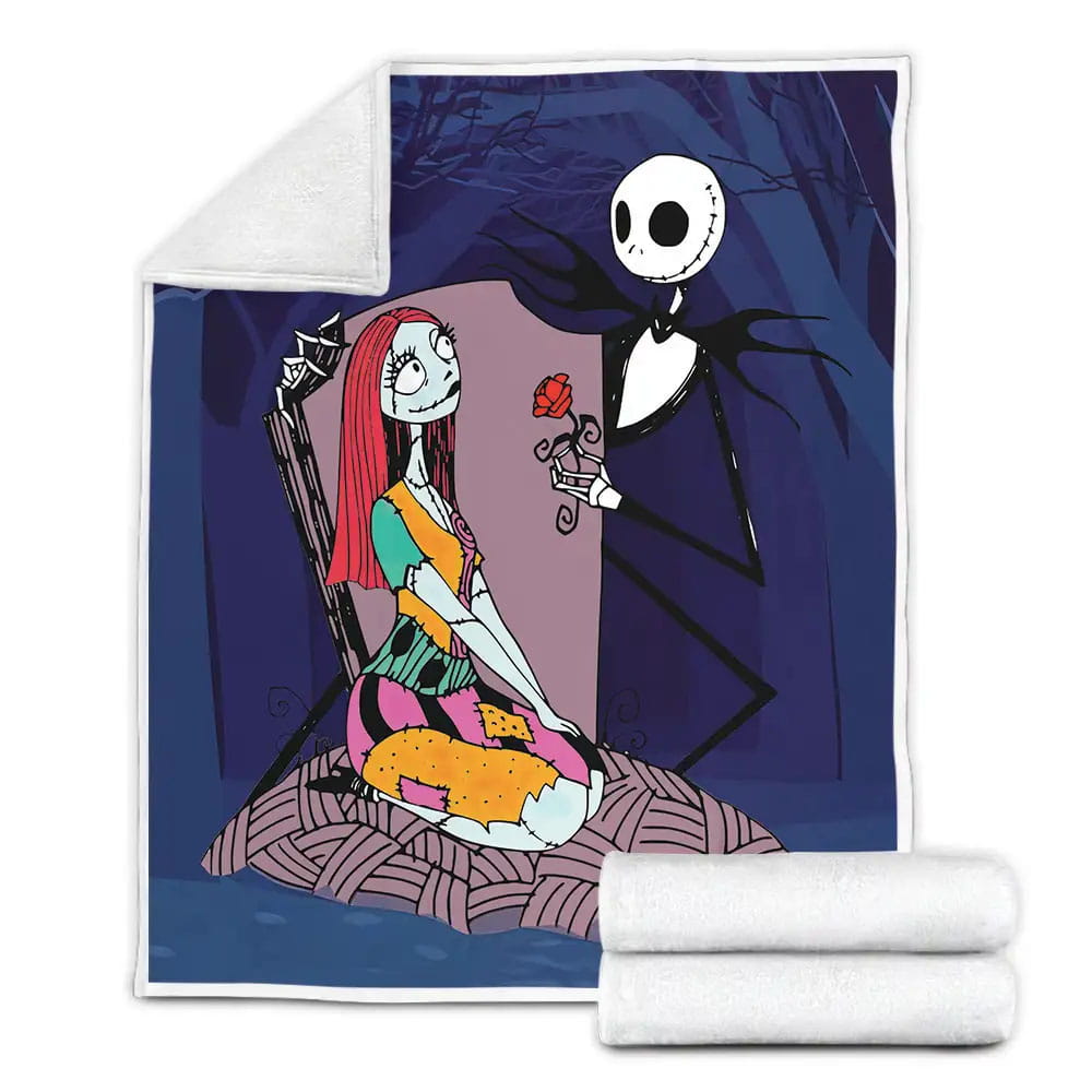 Nightmare Before Christmas Fleece Blanket Perfect 