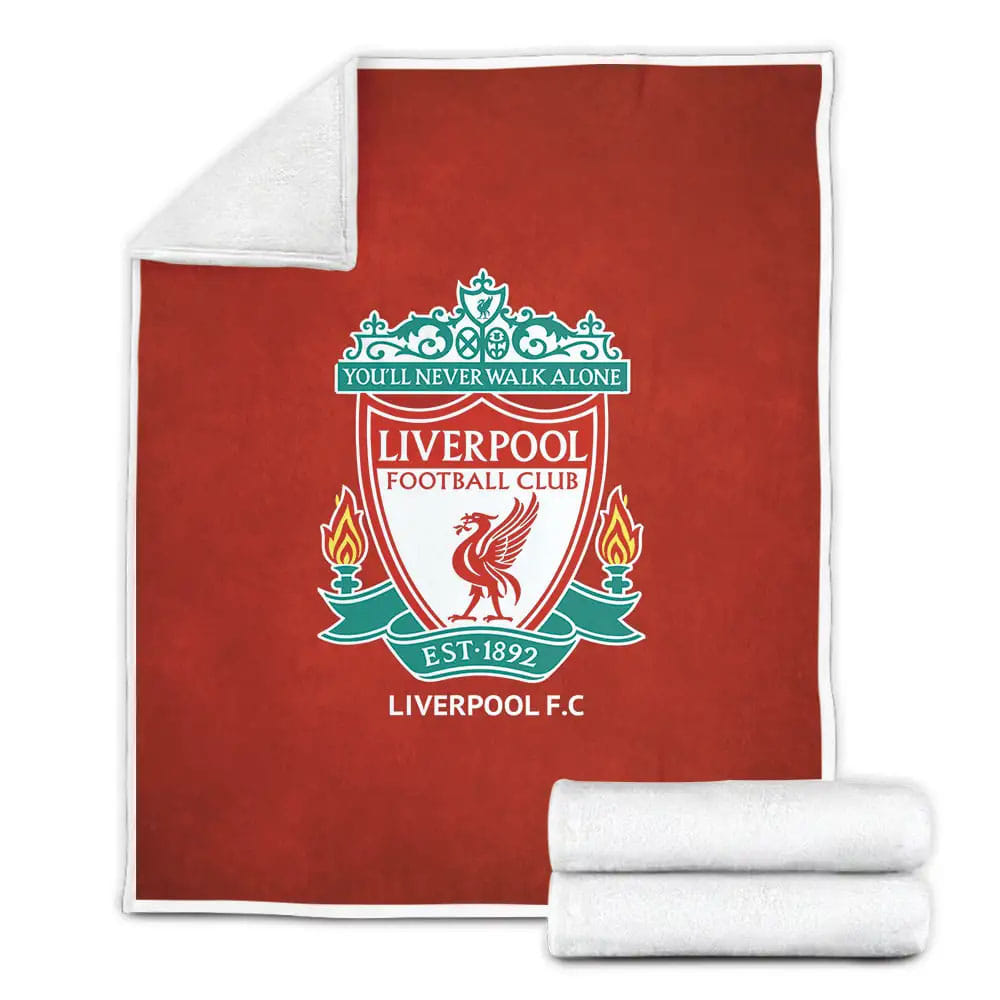 Liverpool Fc Football Club Fleece Blanket Perfect 