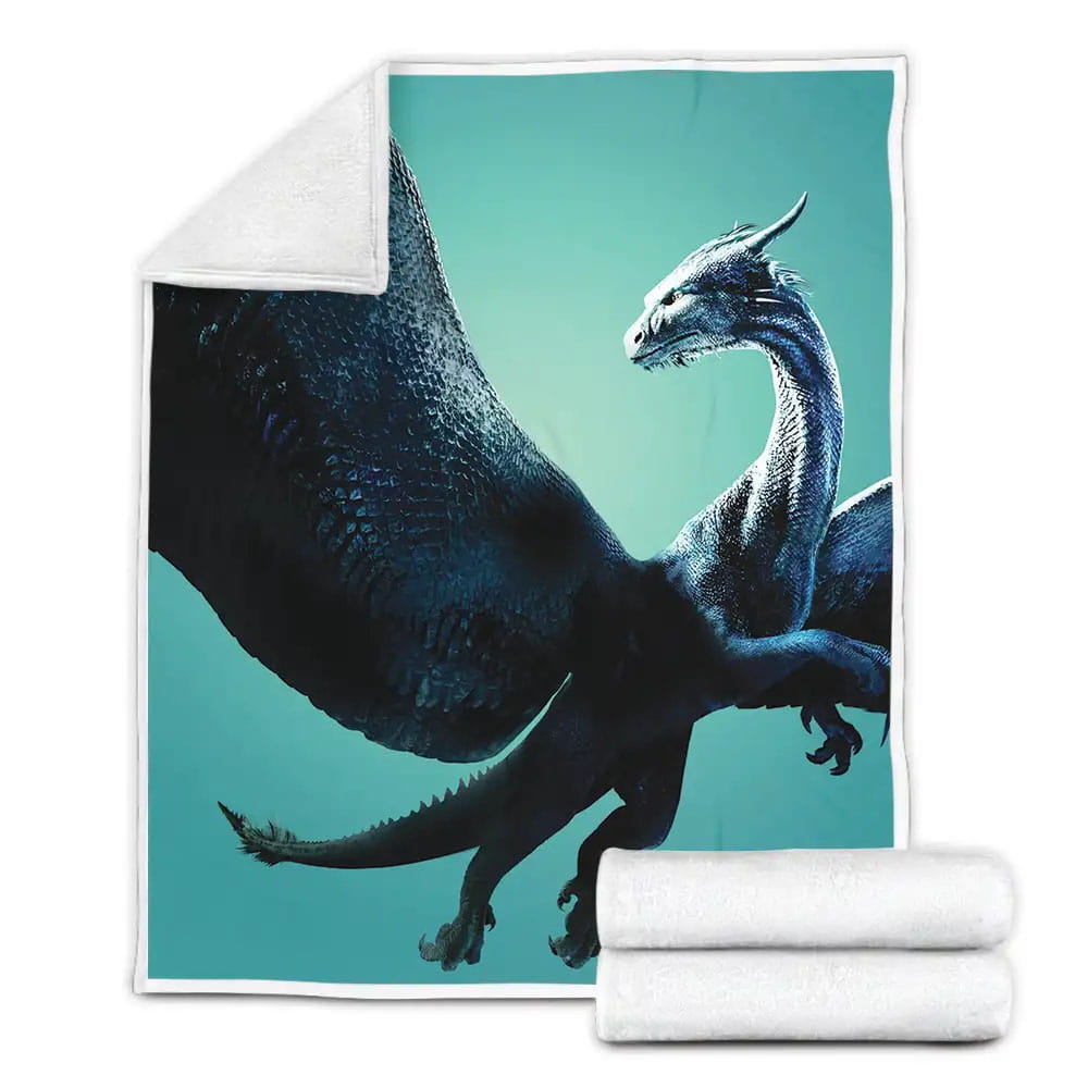 Eragon Movie Art Fleece Blanket Gift For Wife Husband Besties