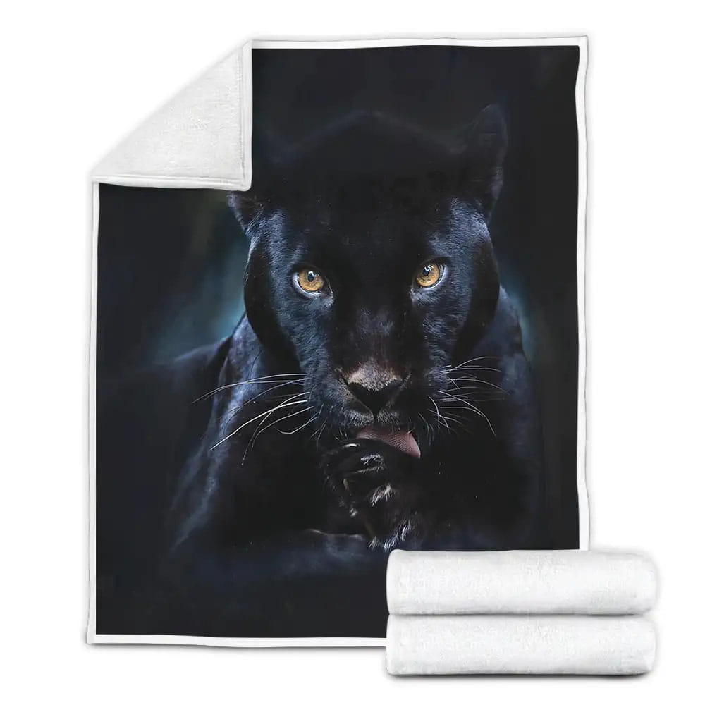 The Black Panther Fleece Blanket Gift For Wife Husband Besties