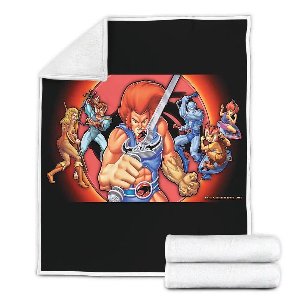 Thundercats Classic Artwork Fleece Blanket Perfect 