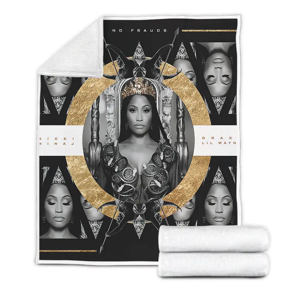 Nicki Minaj Good Form Cover Fleece Blanket Perfect 