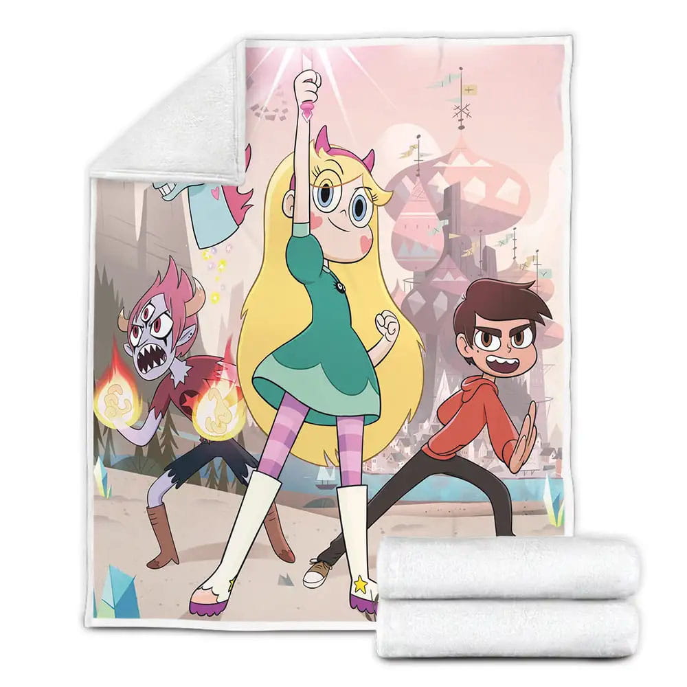 Star Vs. The Forces of Evil Fleece Blanket Perfect 