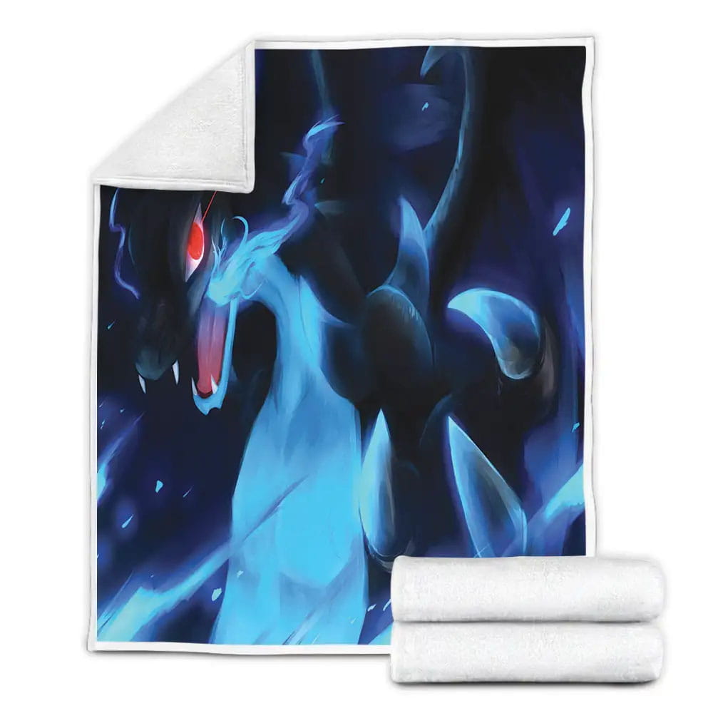 Charizard Pokemon Fleece Blanket Gift For Wife Husband Besties