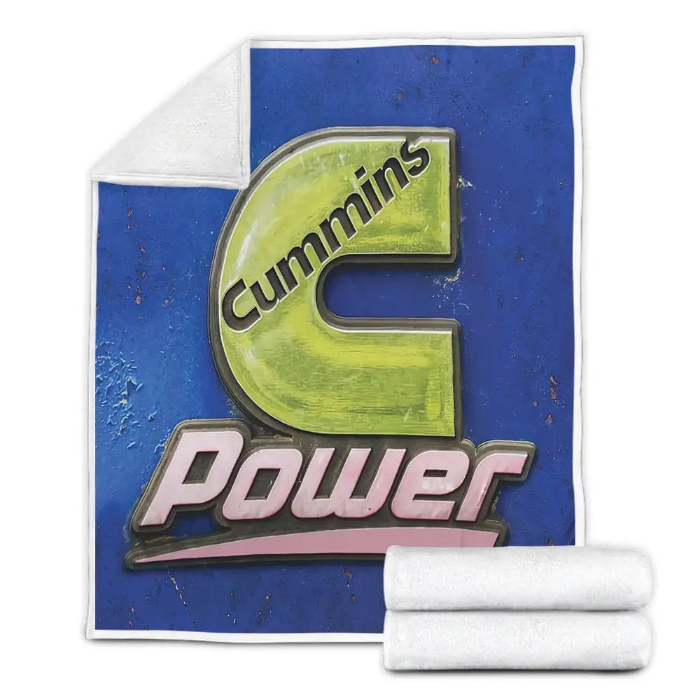 Cummins Diesel 3D Fleece Blanket Gift For Wife Husband Besties