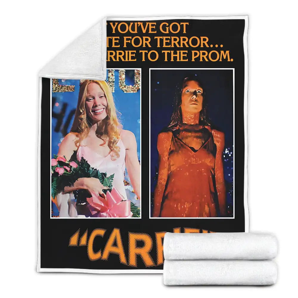 Carrie 1976 Movie Posters Fleece Blanket Perfect 