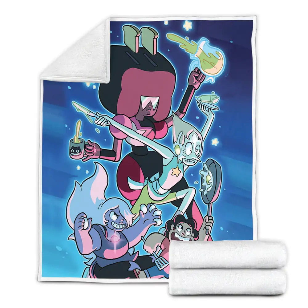 Steven Universe Movie Poster Fleece Blanket Perfect 