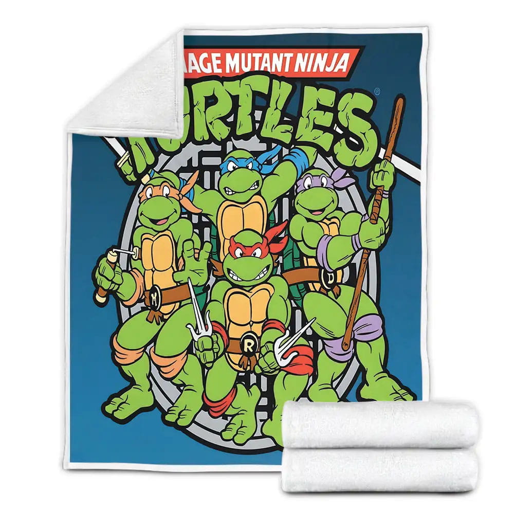 Teenage Mutant Ninja Turtles Fleece Blanket Perfect 