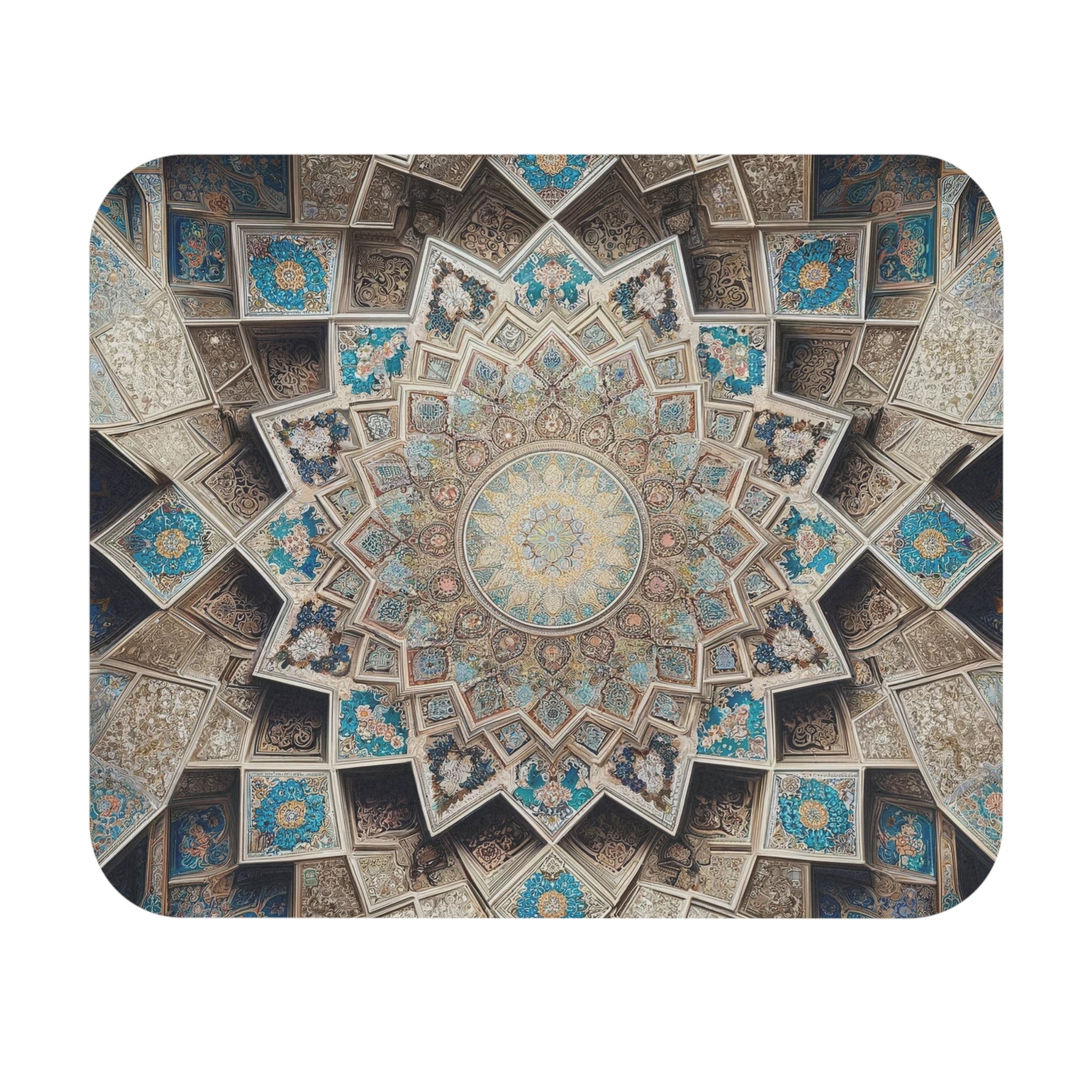 Allleftout Design Inspired By Persian Mausoleum Ceiling - Mouse Pad (Rectangle)