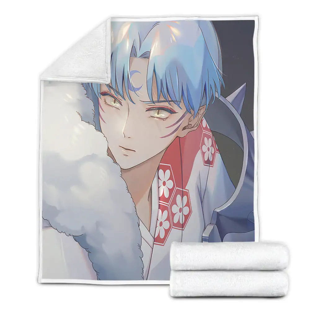 Inuyashas Brother Fleece Blanket Gift For Wife Husband Besties