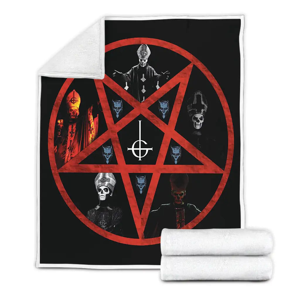Ghost Music Band In The Star Fleece Blanket Perfect 