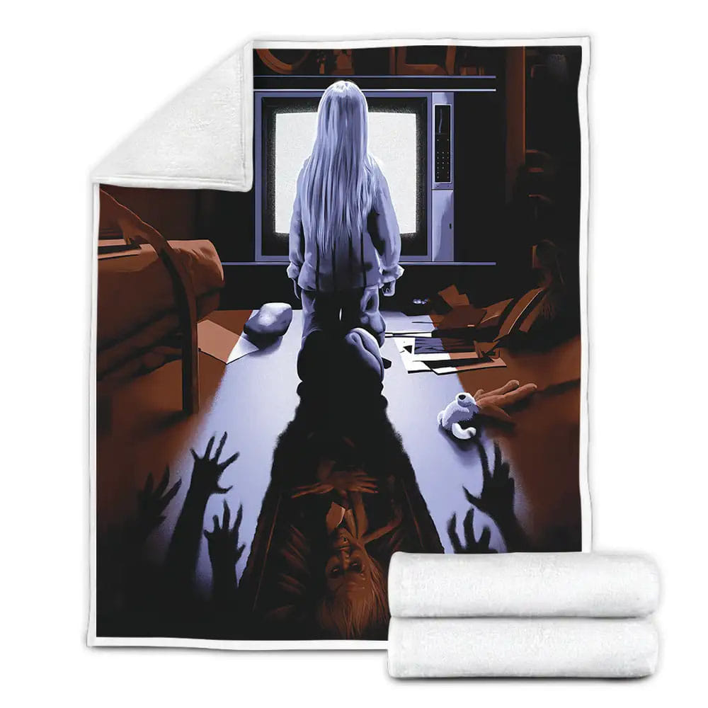 Poltergeist Horror Poster Art Fleece Blanket Perfect 
