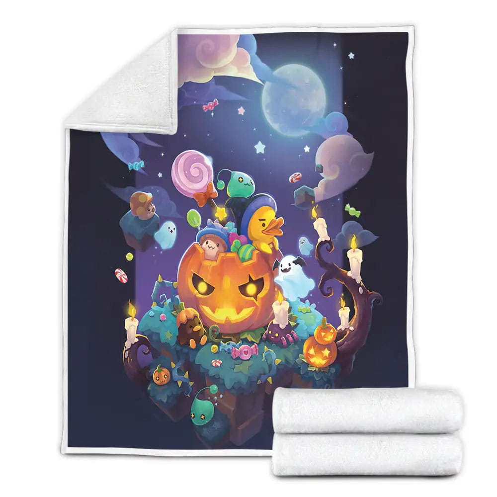 Maplestory 2 Poster Fleece Blanket Gift For Wife Husband Besties