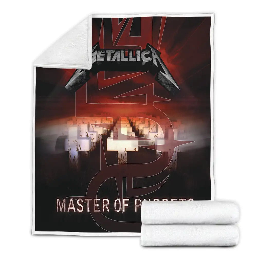 Musical Artists 80s Metallica Fleece Blanket Perfect 
